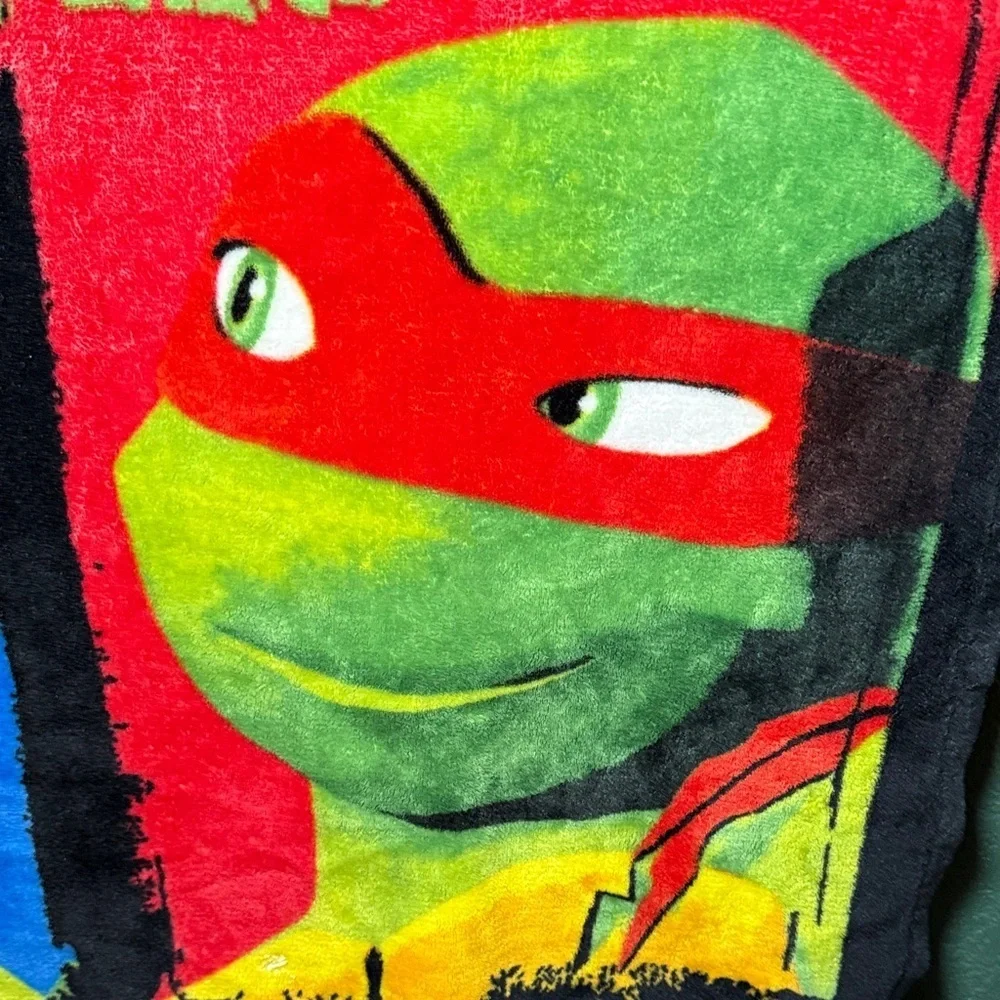 Teenage Mutant Ninja Turtles Throw Blanket Soft Fleece TMNT 50
